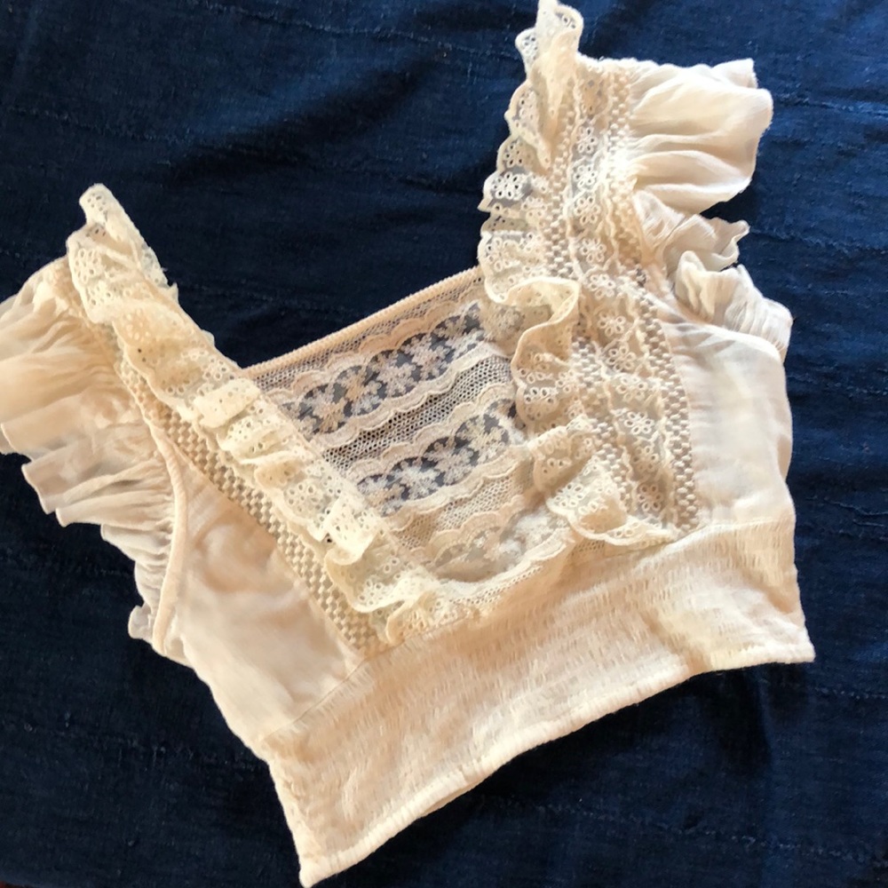 Free People Boho crop top
